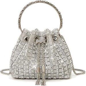 Sparkly Diamond Evening Bag Clutch Purses For Women Rhinestone Purse Glitter
